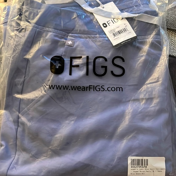 VAPOR BLUE SPACE DYE FIGS ZAMORA JOGGER *NWT* - Picture 2 of 2